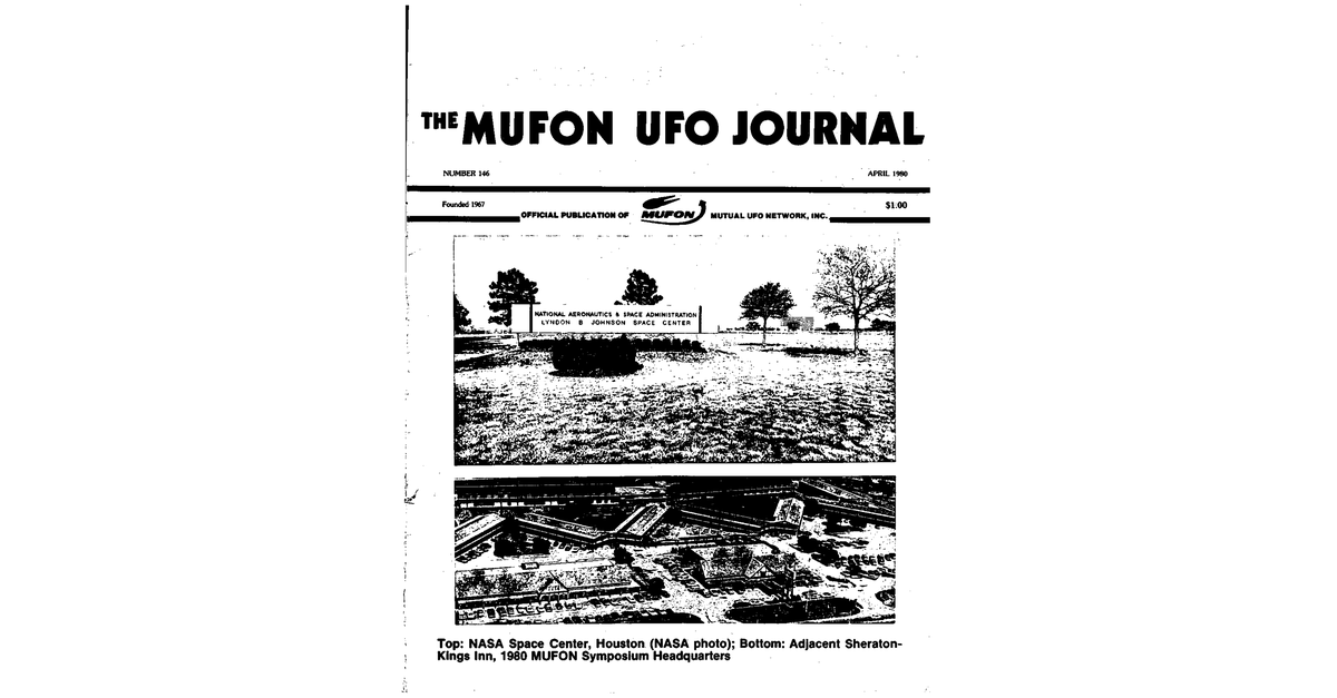 MUFON UFO Journal 1980 4. April