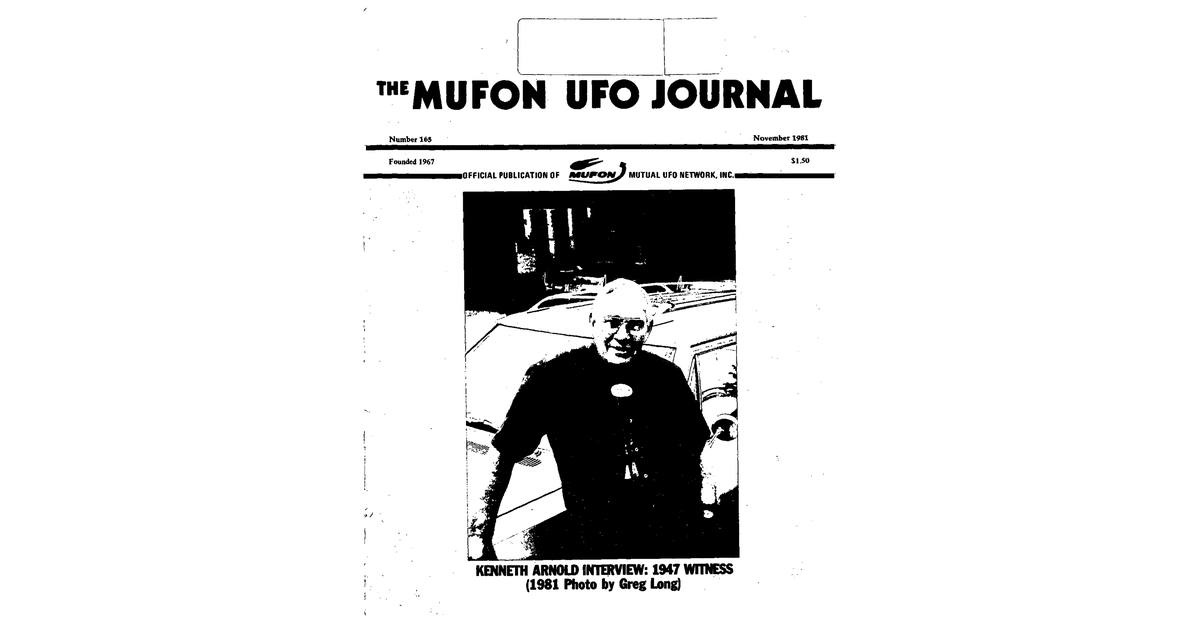 MUFON UFO Journal 1981 11. November