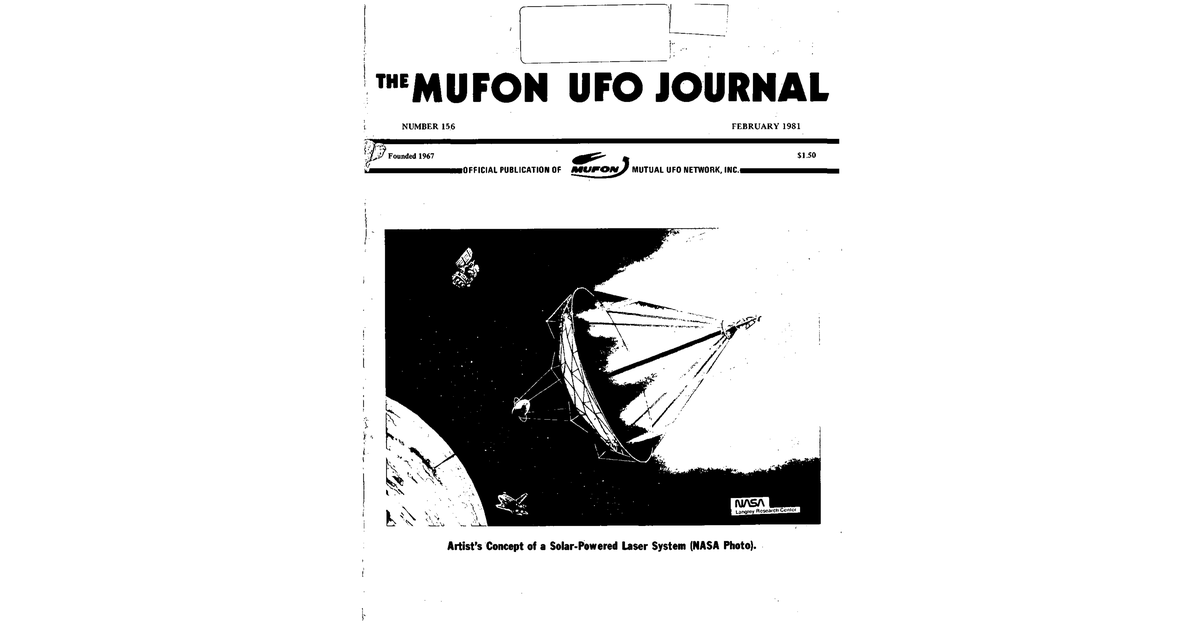 MUFON UFO Journal 1981 2. February