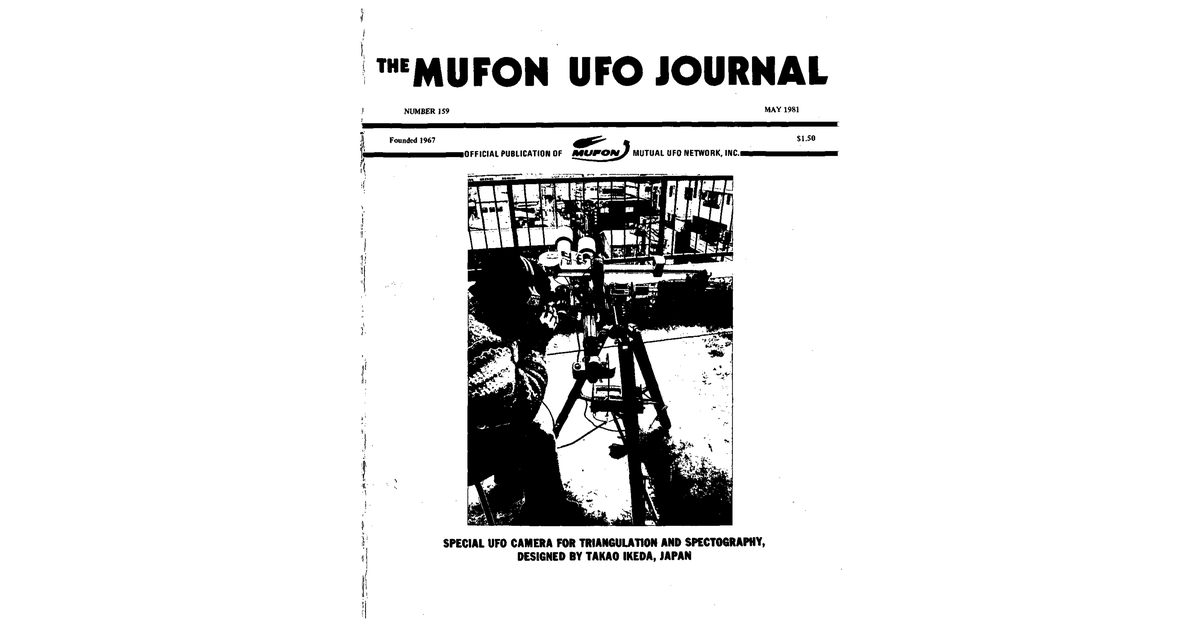 MUFON UFO Journal 1981 5. May