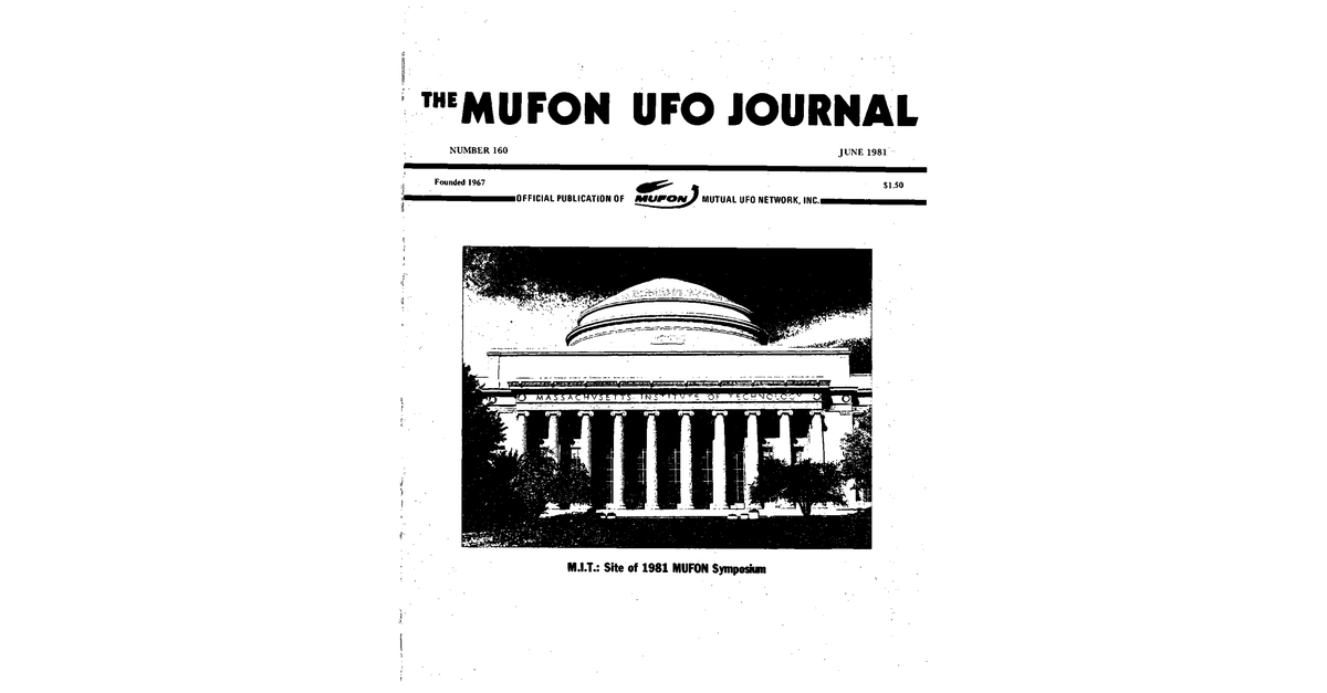 MUFON UFO Journal 1981 6. June