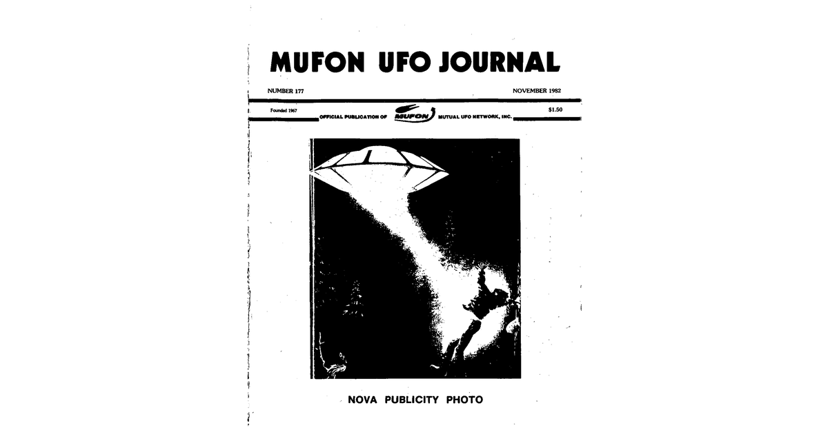 MUFON UFO Journal 1982 11. November