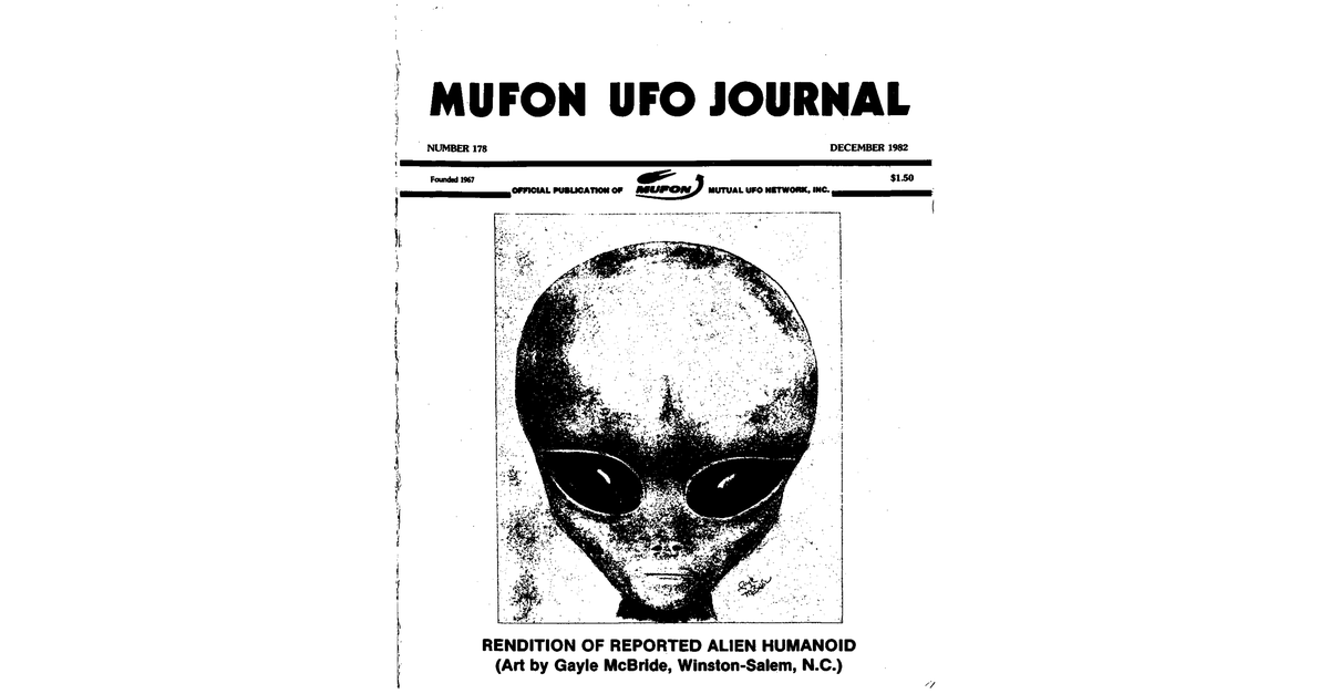 MUFON UFO Journal 1982 12. December