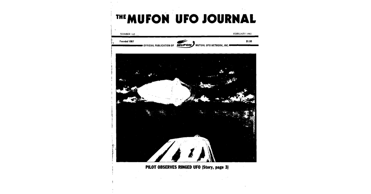MUFON UFO Journal 1982 2. February