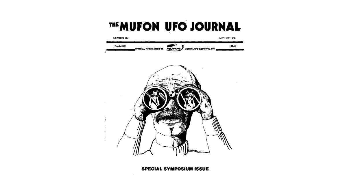 MUFON UFO Journal 1982 8. August