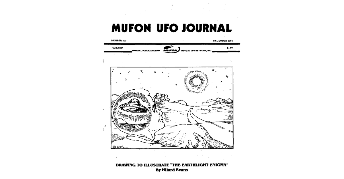 MUFON UFO Journal 1984 12. December