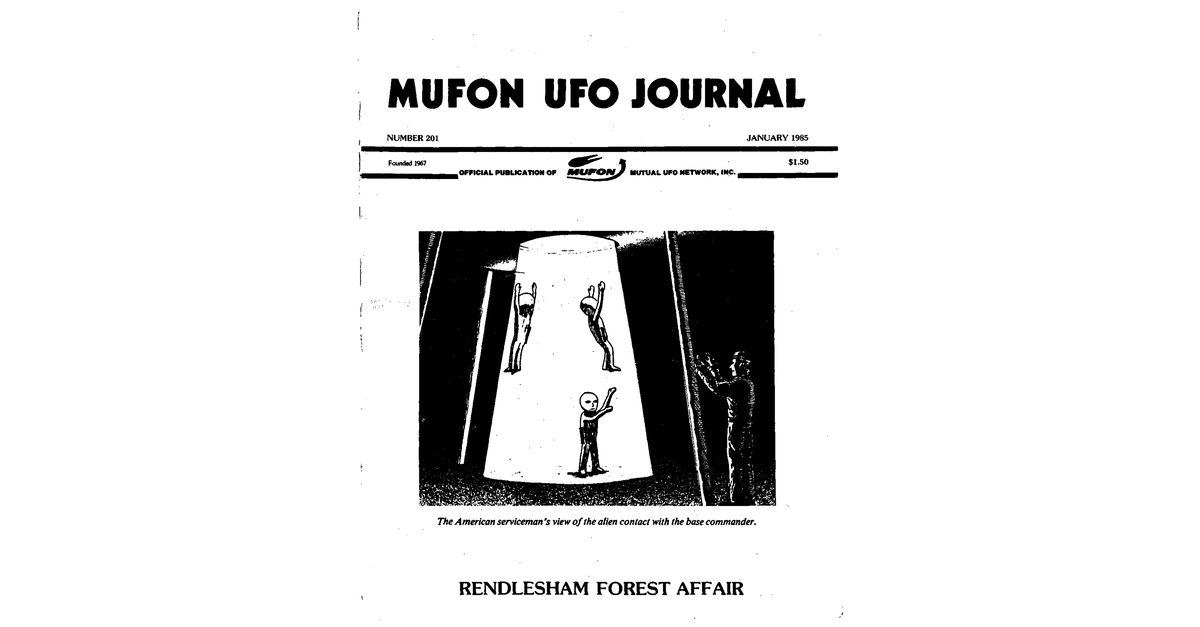MUFON UFO Journal 1985 1. January