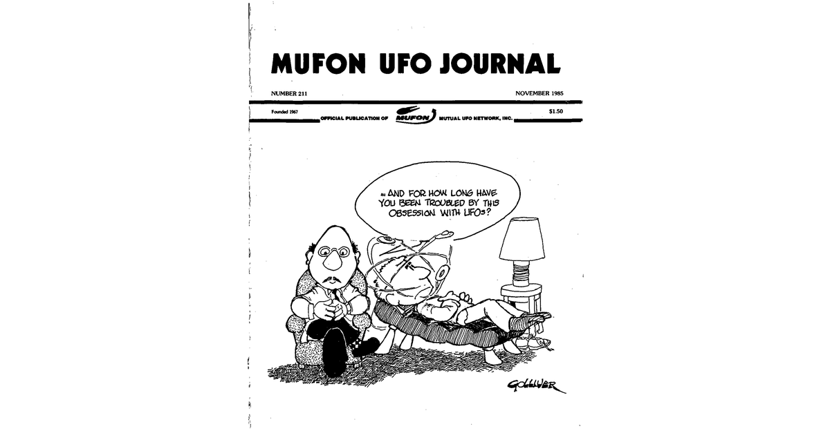 MUFON UFO Journal 1985 11. November