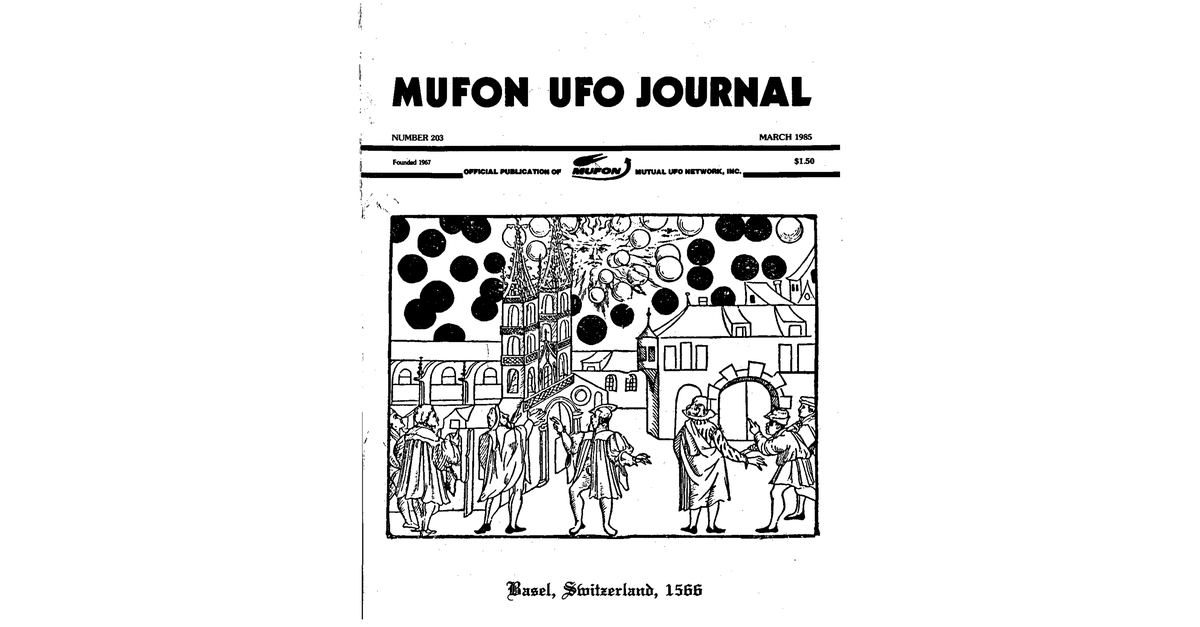 MUFON UFO Journal 1985 3. March