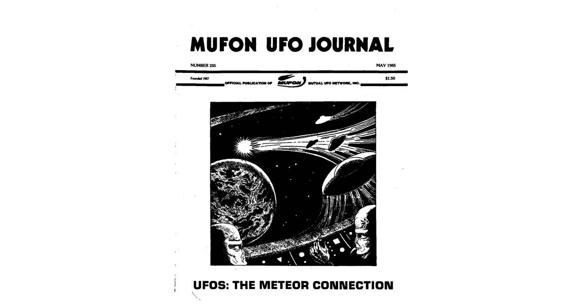 MUFON UFO Journal 1985 5. May