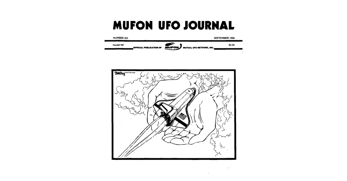 MUFON UFO Journal 1986 9. September