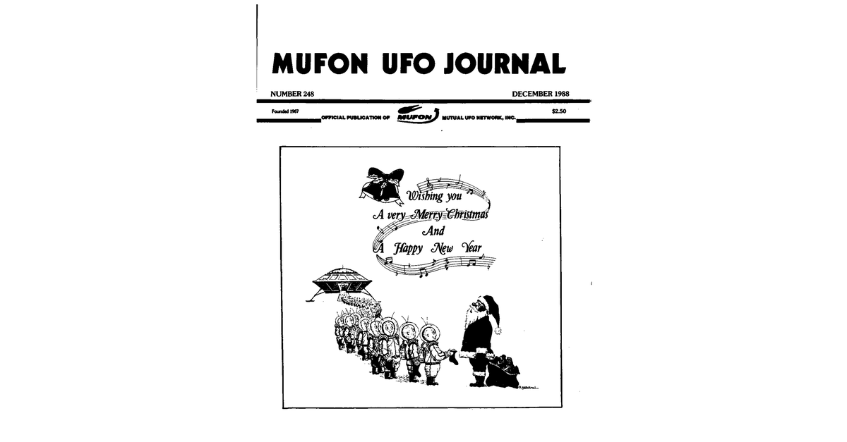 MUFON UFO Journal 1988 12. December