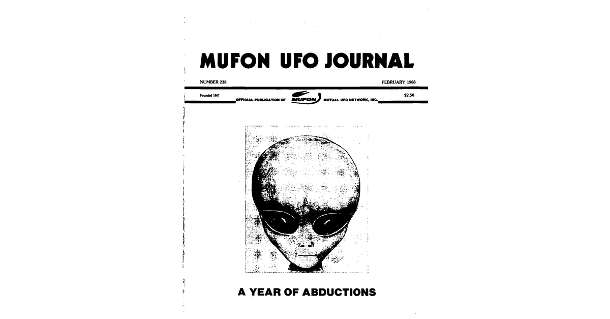 MUFON UFO Journal 1988 2. February