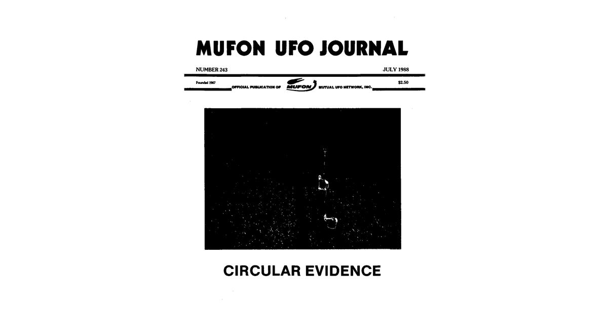 MUFON UFO Journal 1988 7. July