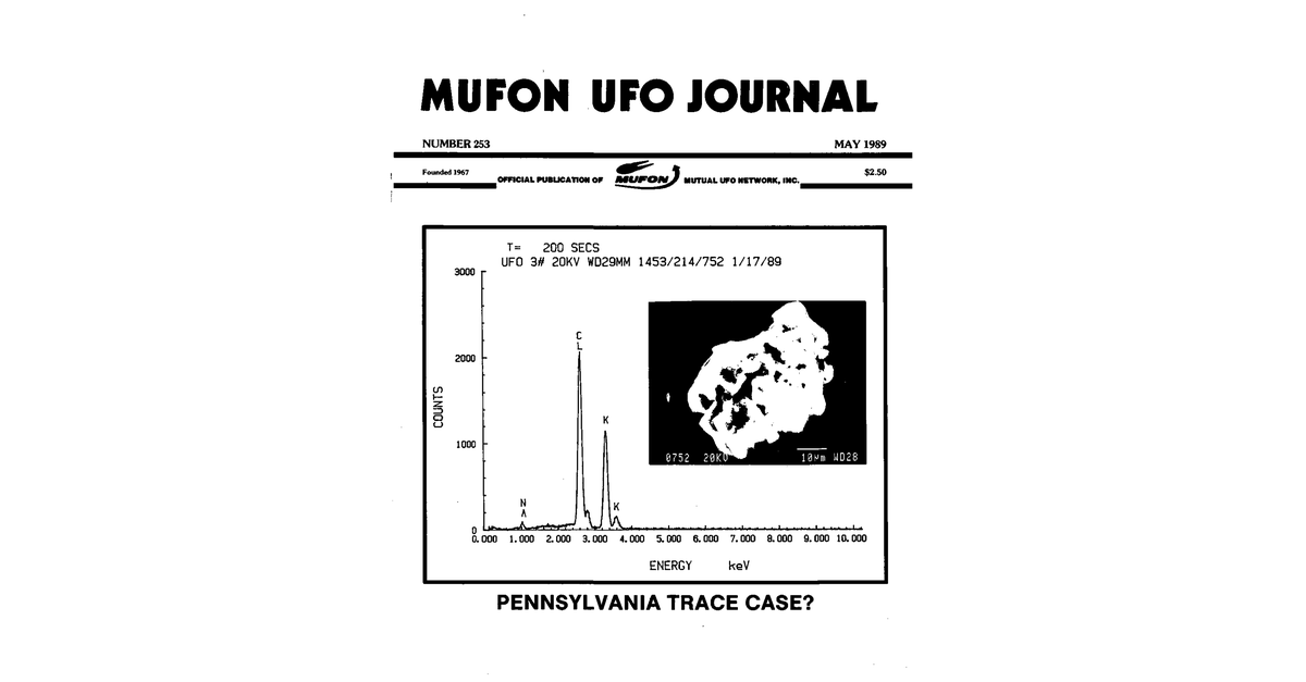 MUFON UFO Journal 1989 5. May