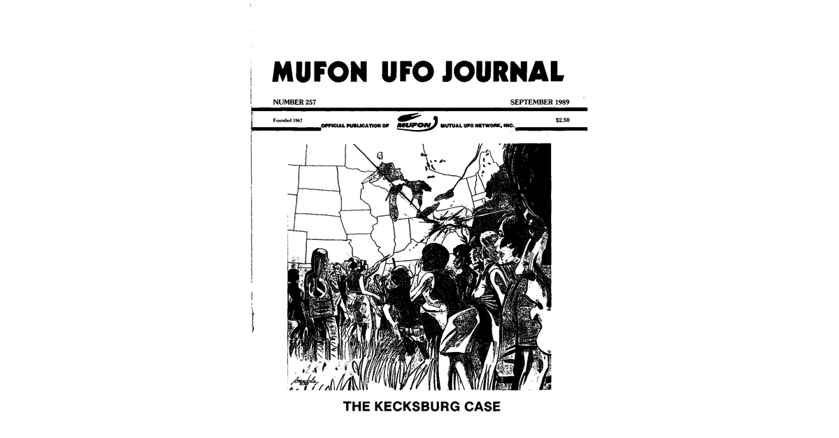 MUFON UFO Journal 1989 9. September