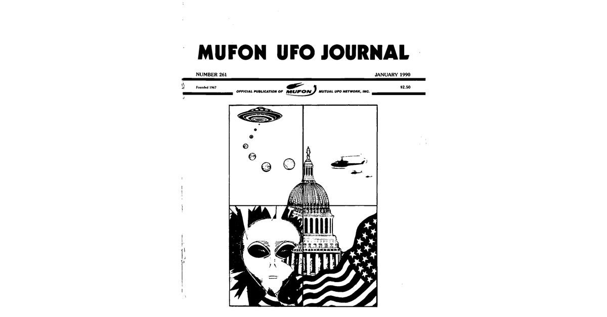 MUFON UFO Journal 1990 1. January