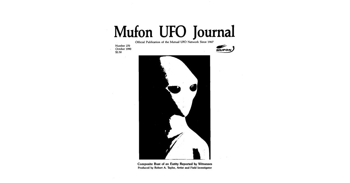 MUFON UFO Journal 1990 10. October