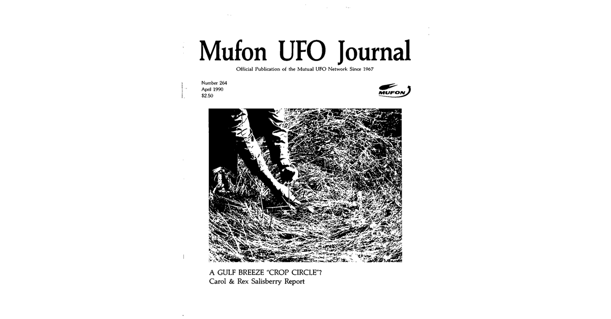 MUFON UFO Journal 1990 4. April