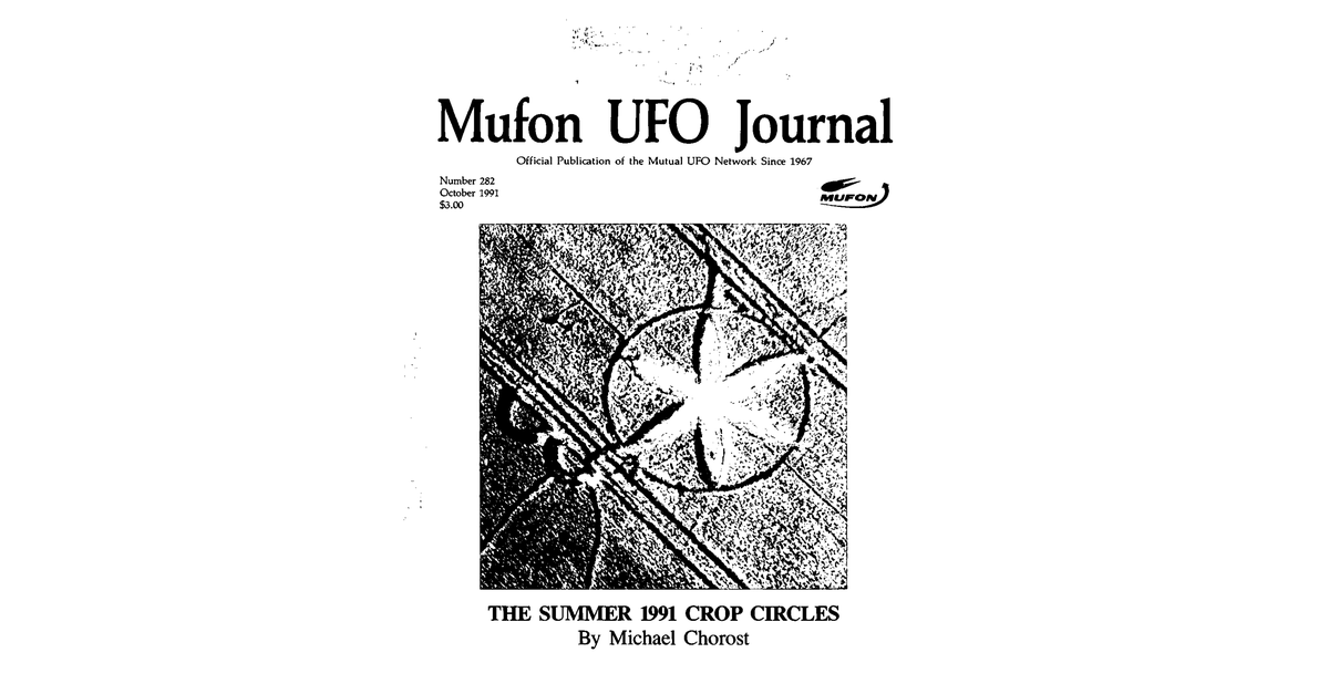 MUFON UFO Journal 1991 10. October