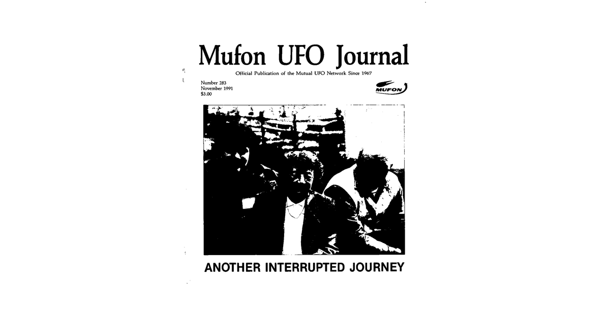 MUFON UFO Journal 1991 11. November