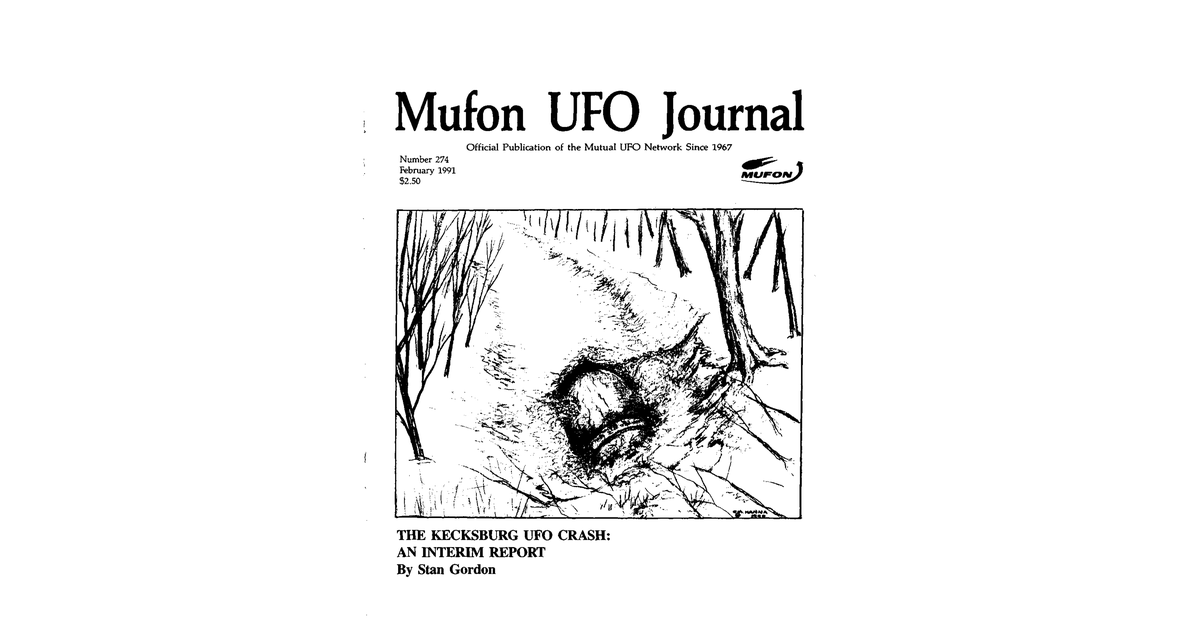 MUFON UFO Journal 1991 2. February