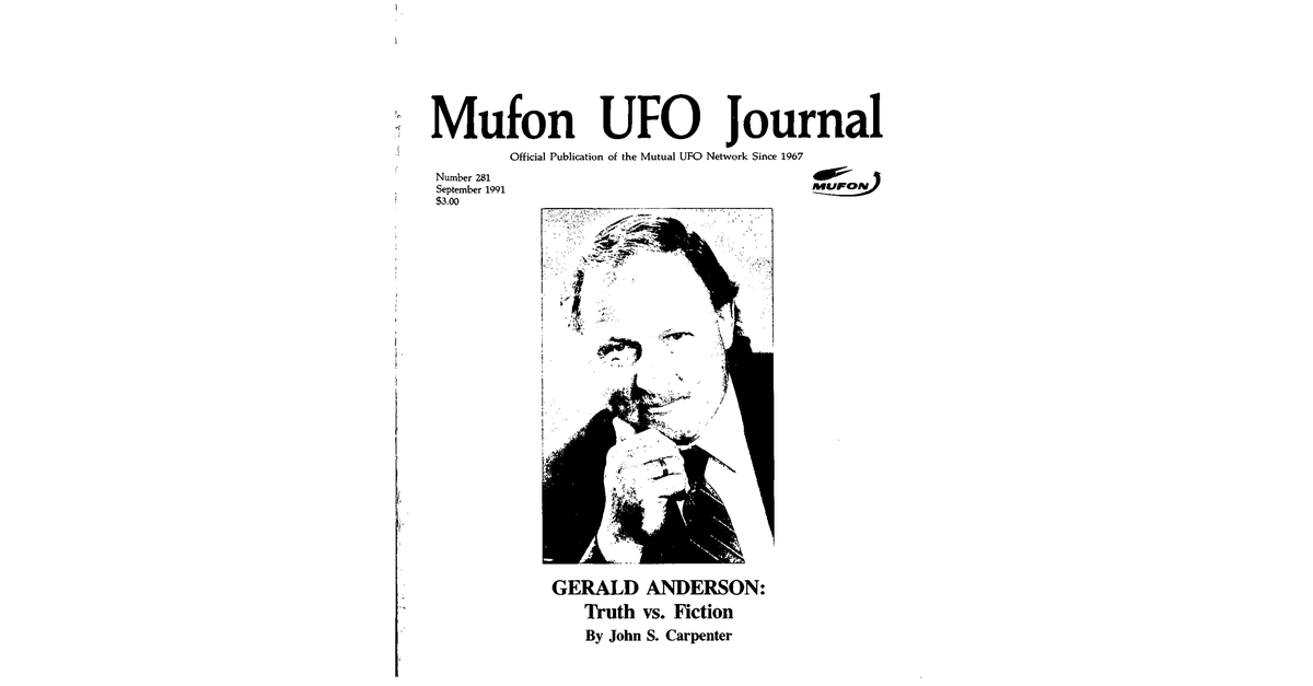 MUFON UFO Journal 1991 9. September