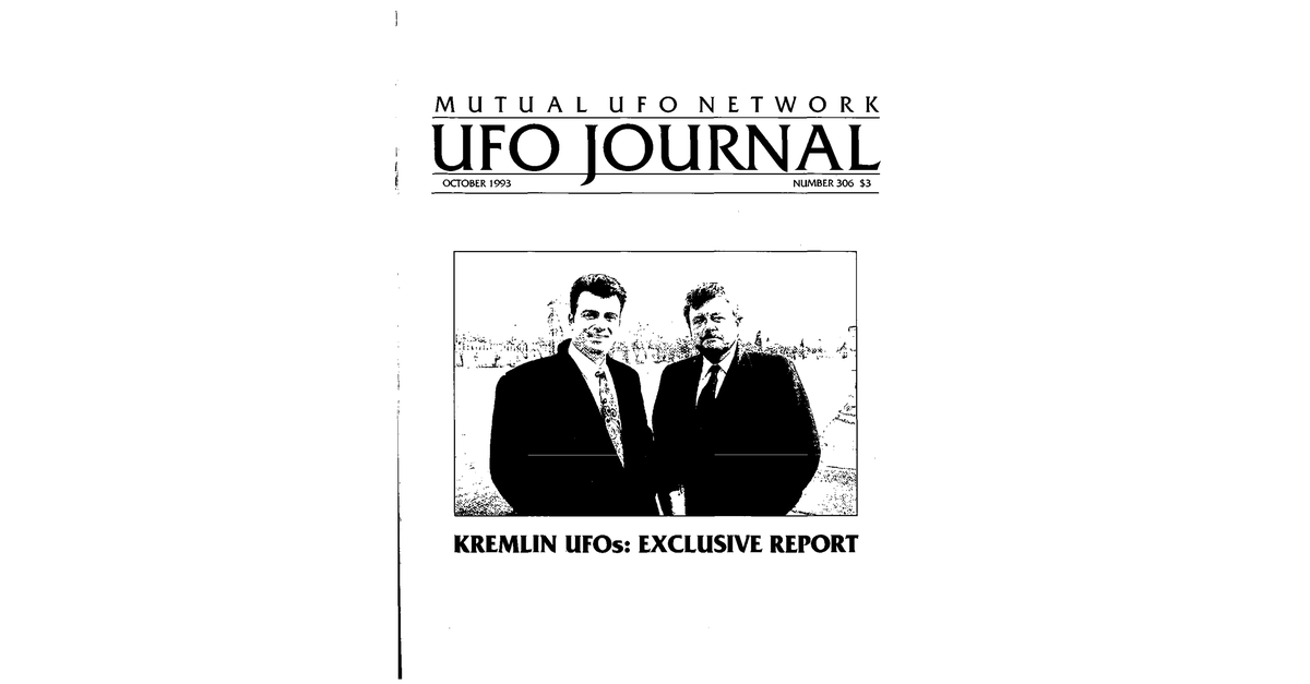 MUFON UFO Journal 1993 10. October