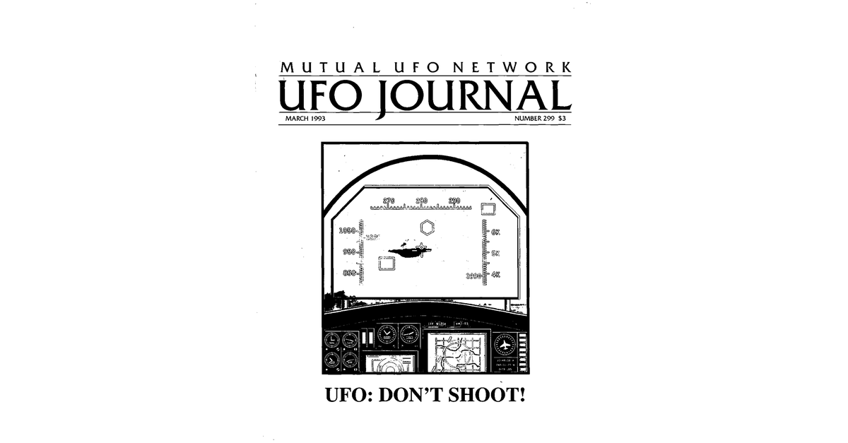MUFON UFO Journal 1993 3. March