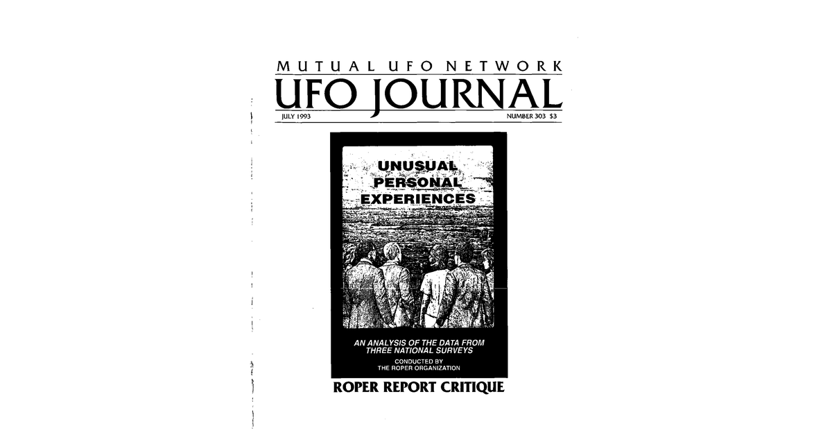 MUFON UFO Journal 1993 7. July
