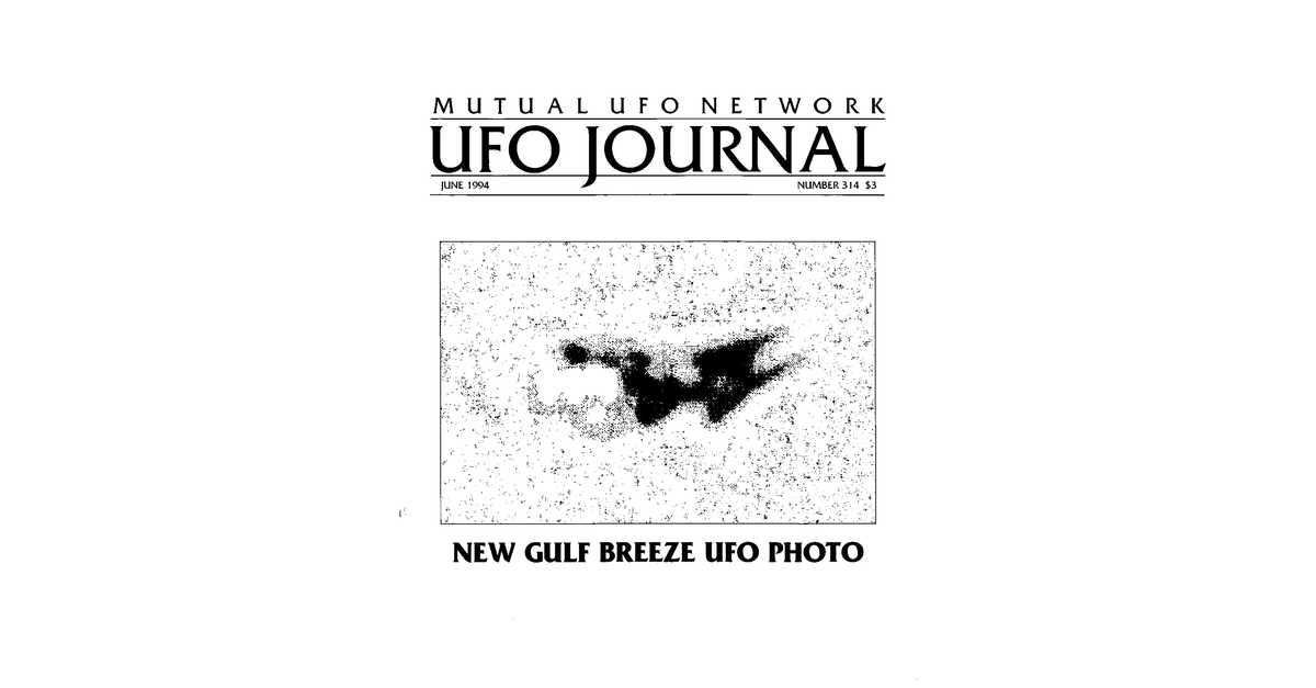 MUFON UFO Journal 1994 6. June