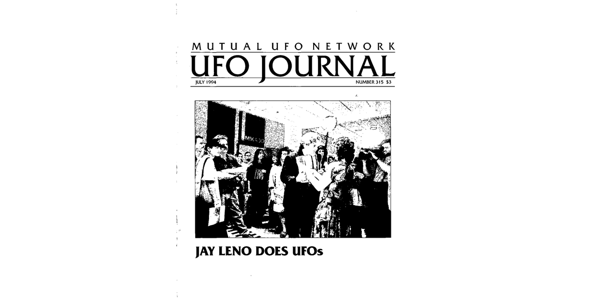 MUFON UFO Journal 1994 7. July