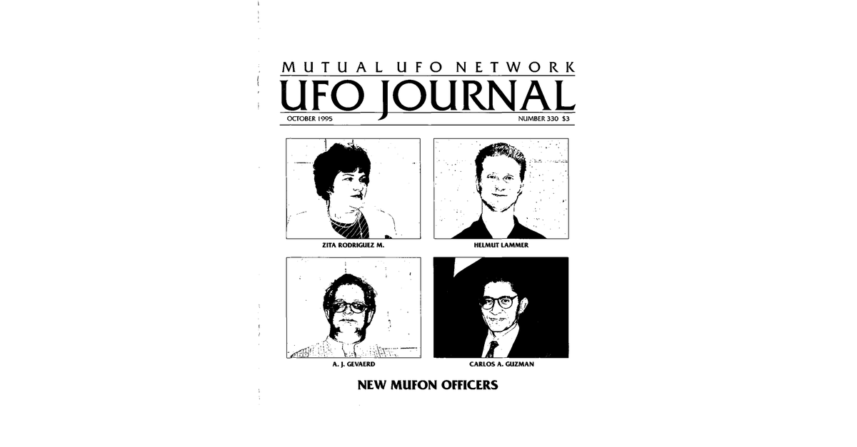 MUFON UFO Journal 1995 10. October