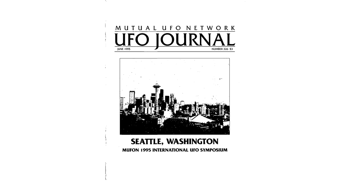 MUFON UFO Journal 1995 6. June