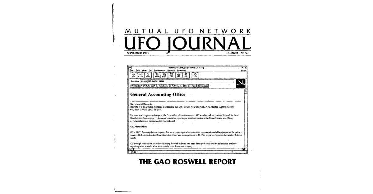 MUFON UFO Journal 1995 9. September