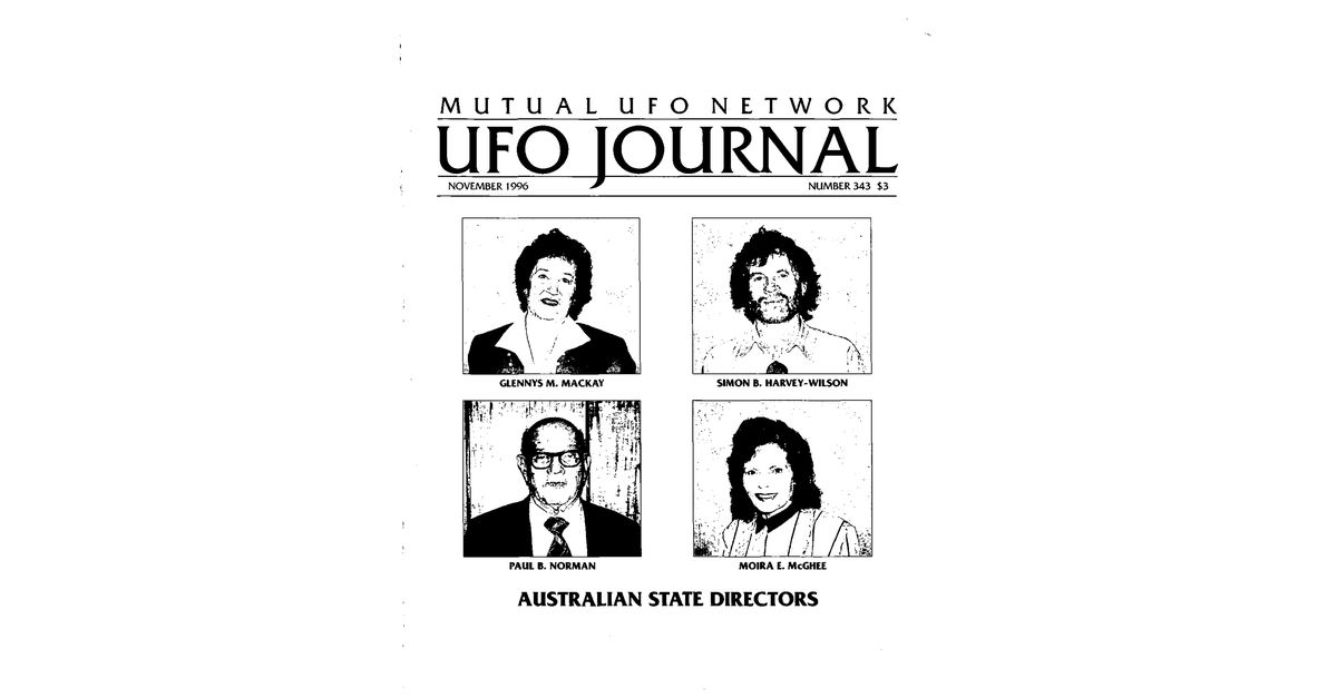 MUFON UFO Journal 1996 11. November