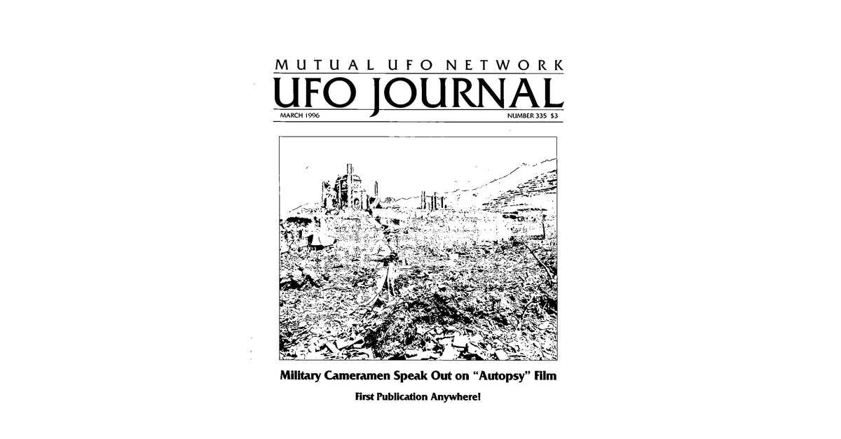 MUFON UFO Journal 1996 3. March