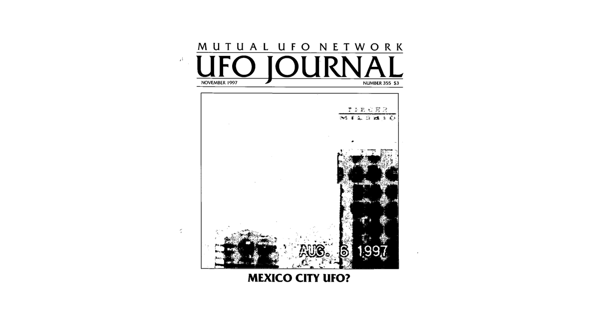 MUFON UFO Journal 1997 11. November