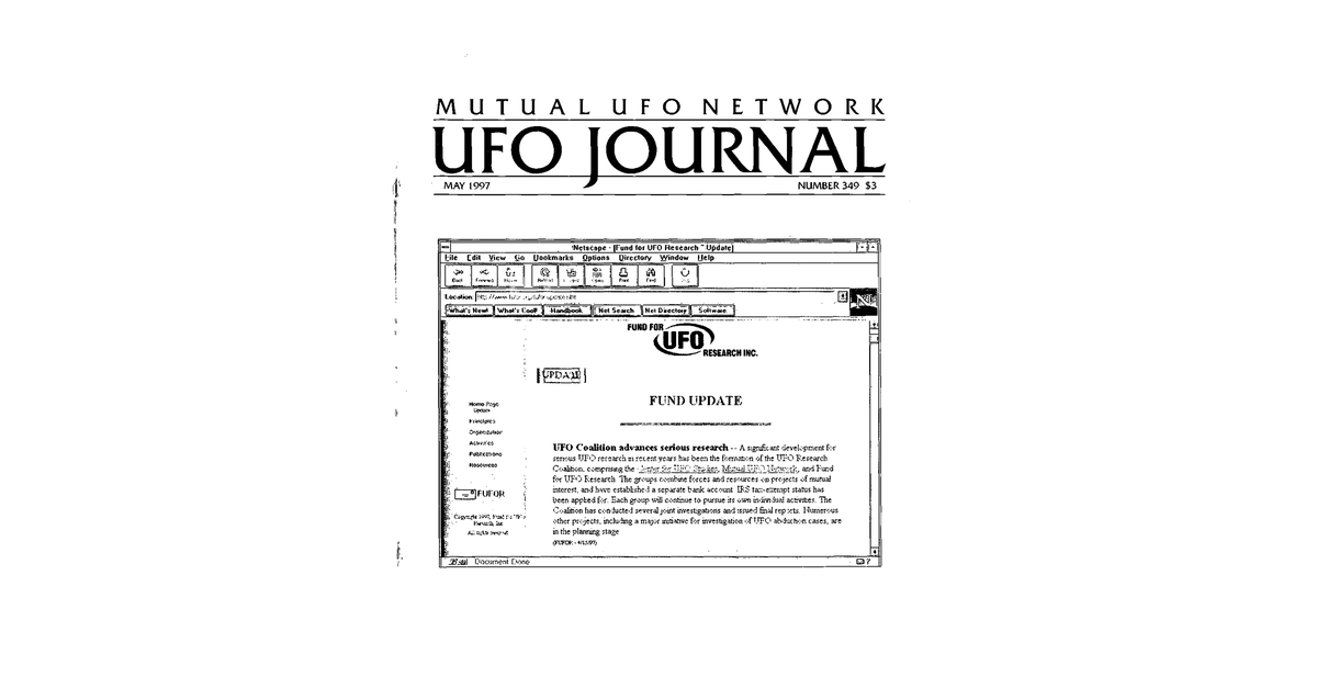 MUFON UFO Journal 1997 5. May