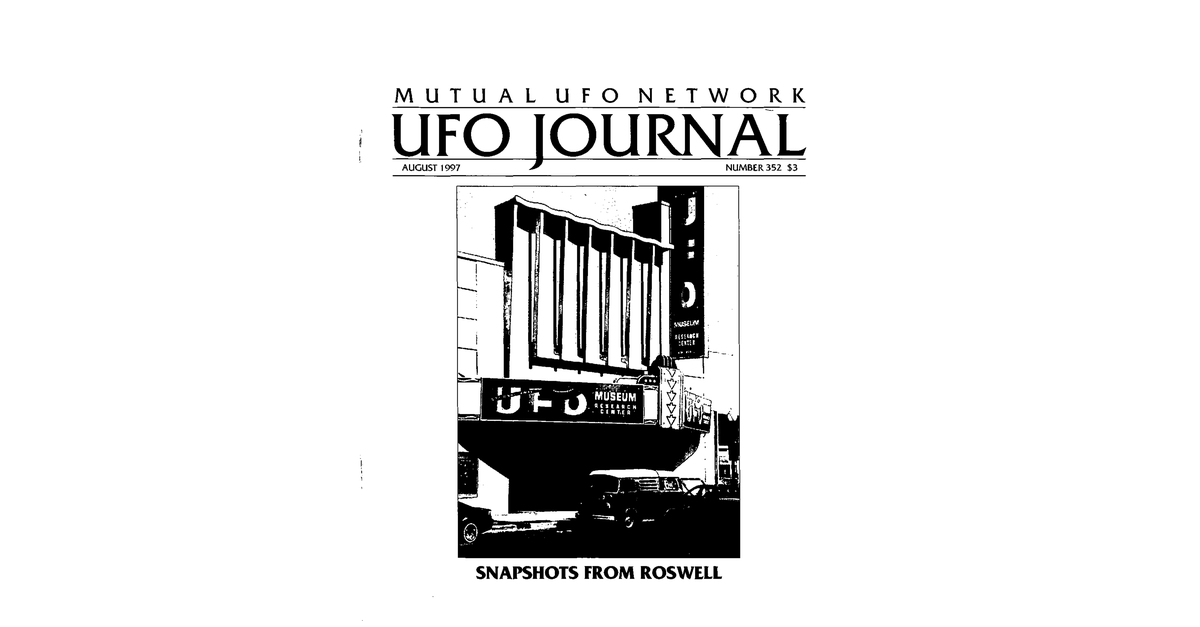 MUFON UFO Journal 1997 8. August
