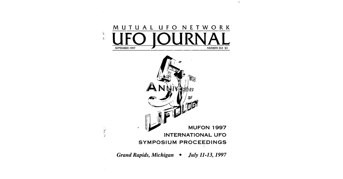 MUFON UFO Journal 1997 9. September