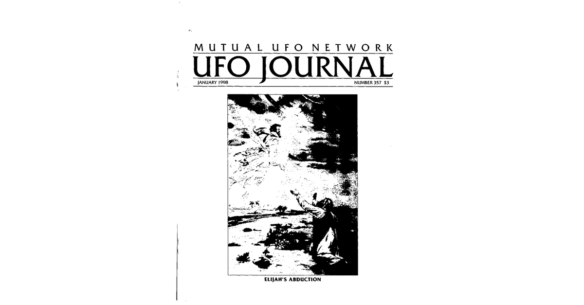 MUFON UFO Journal 1998 1. January