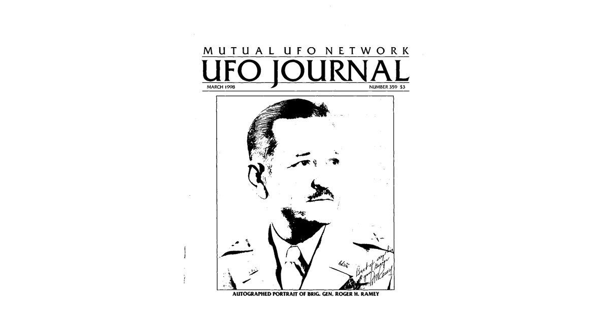 MUFON UFO Journal 1998 3. March