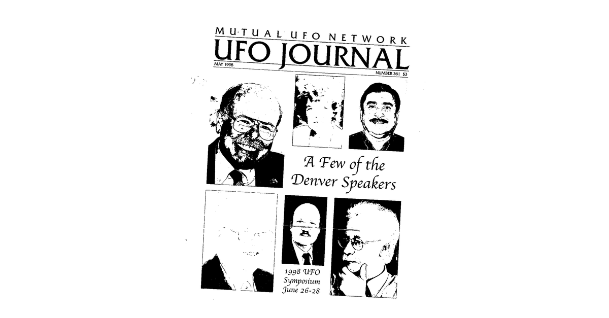 MUFON UFO Journal 1998 5. May