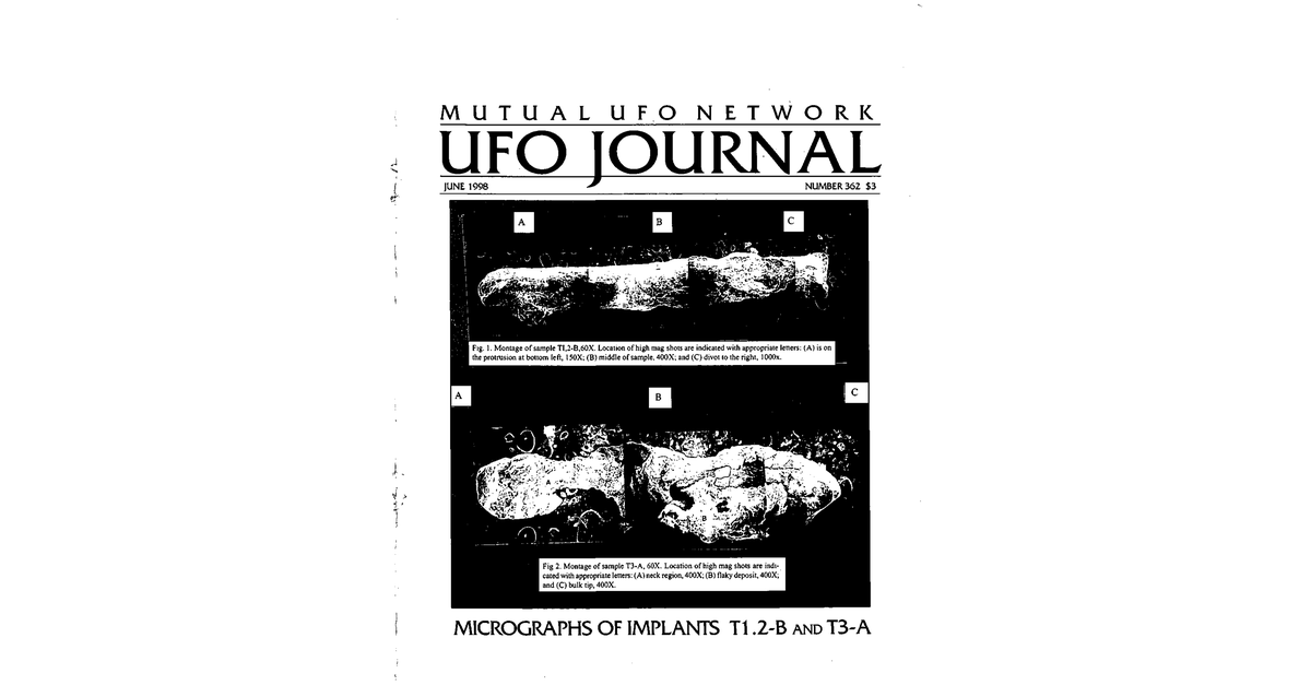 MUFON UFO Journal 1998 6. June
