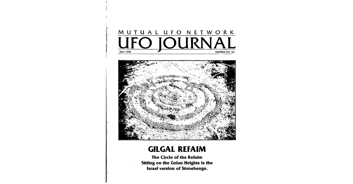 MUFON UFO Journal 1998 7. July