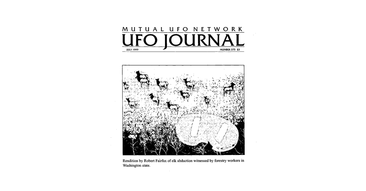 MUFON UFO Journal 1999 7. July