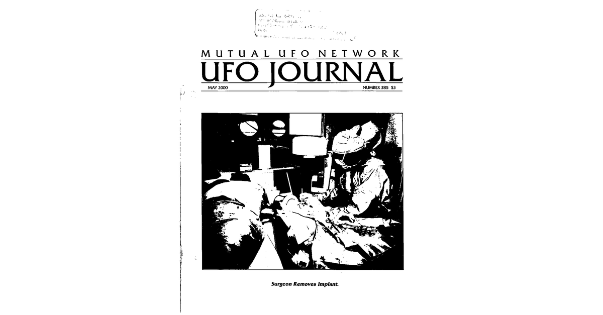 MUFON UFO Journal 2000 5. May