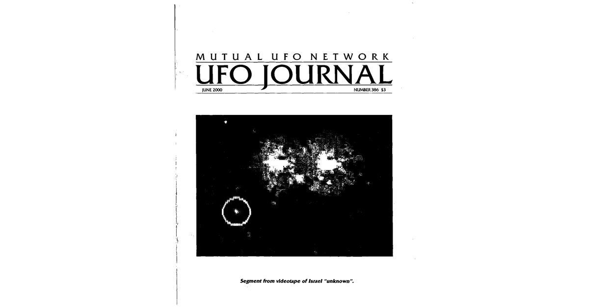 MUFON UFO Journal 2000 6. June