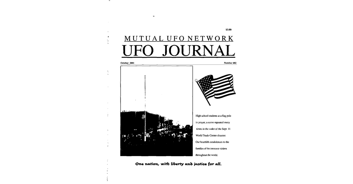 MUFON UFO Journal 2001 10. October